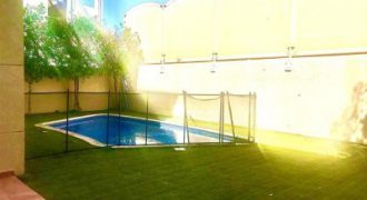 super luxury 5 bed room european style  villa with pool and garden for rent in jumeirah 1